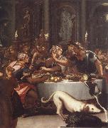 ALLORI Alessandro The banquet of the Kleopatra china oil painting artist